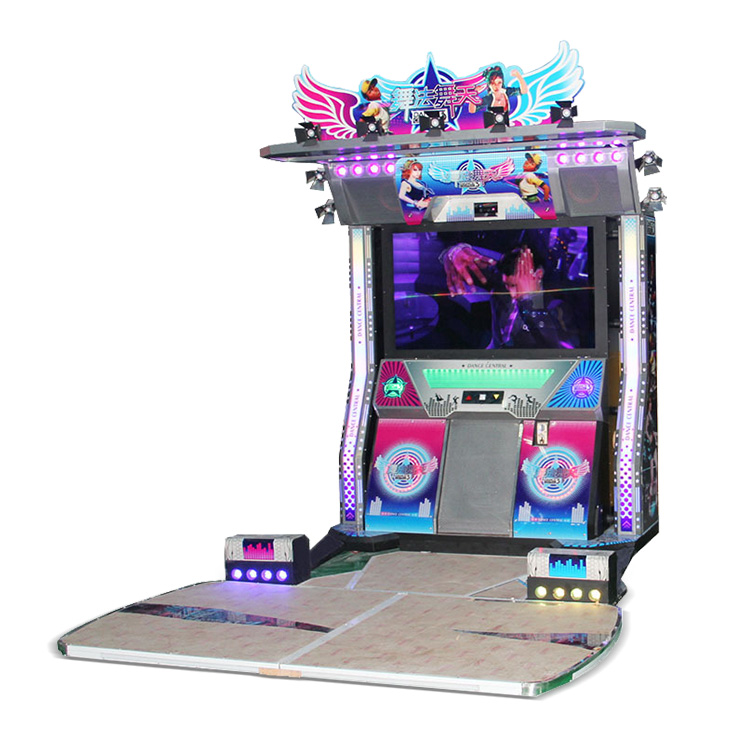 Large Dancing Arcade Music Game Machine