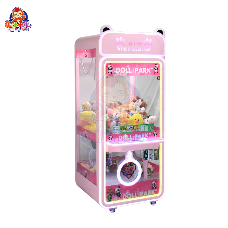 Transparent Large Bear Claw Machine