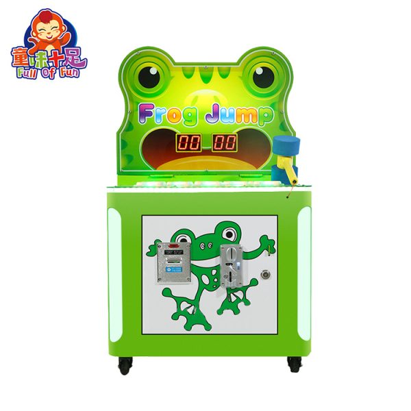 Coin Operated Kids Hitting Hammer Frog