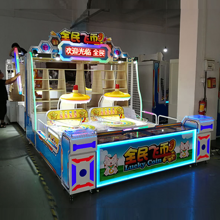 Outdoor square booth skill game machine