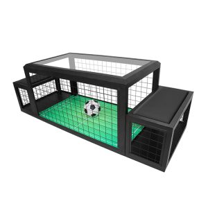 subsoccer 3 table football game with two chairs