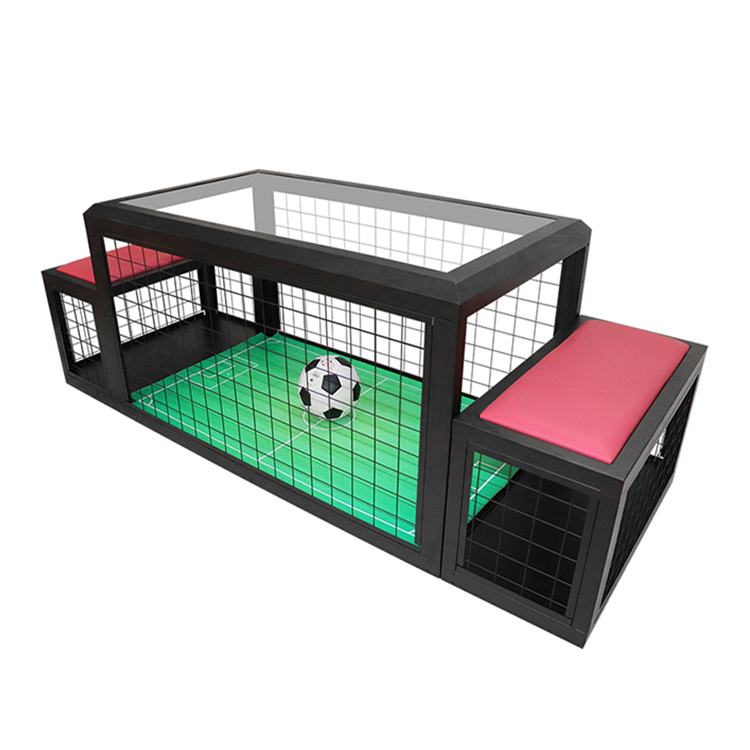 subsoccer 3 table football game with two chairs