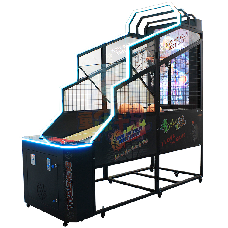 Coin Operated Street Basketball Shooting Arcade Game Machine Shooting Machine Basketball