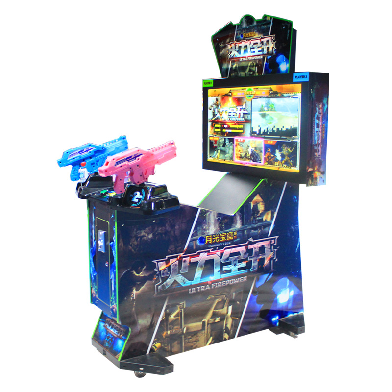 High Quality Two Players Arcade Video Simulator Doble Gun Shooting Games Coin Operated Arcade Games Machine For Sales