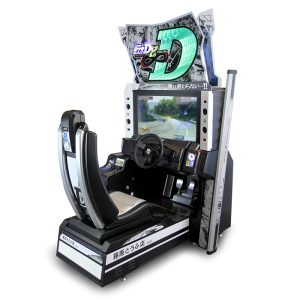 Hotselling initial D racing game Coin Operated Car Racing Arcade Simulator Video Game Machine For Sale