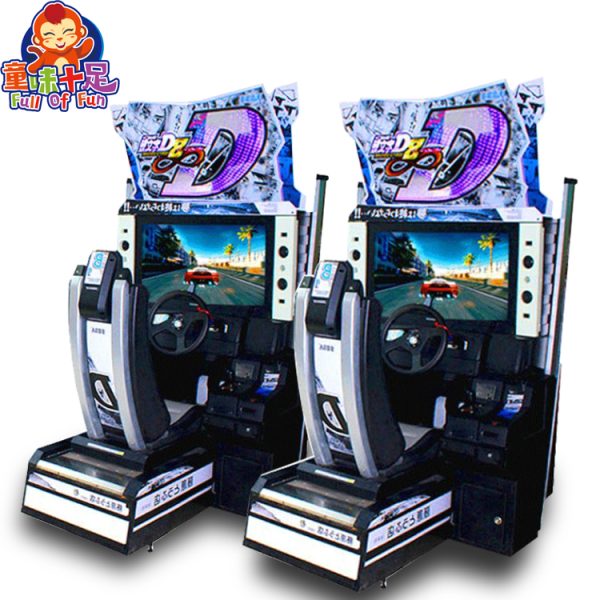 Hotselling initial D racing game Coin Operated Car Racing Arcade Simulator Video Game Machine For Sale