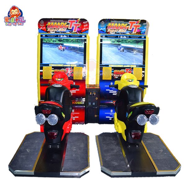 High quality Double Player Coin Operated Arcade Motorcycle Game Machine Racing Simulator Ride Motor Game for Game Center