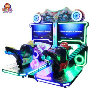 Sell New 3d Simulator Racing Car Game Machine Boy Arcade Motorbike Video Games