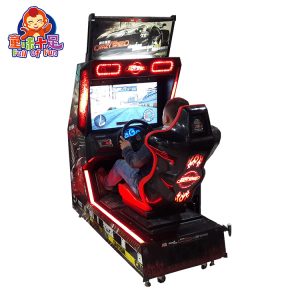 Hot Selling arcade game motion simulator speed drive 4 arcade video car racing game machine for sale