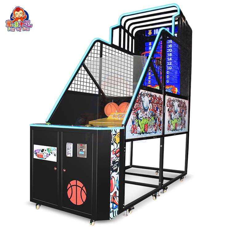 Indoor Street Basketball Arcade Game Machine Arcade Basketball Arcade Game Shooting Machine