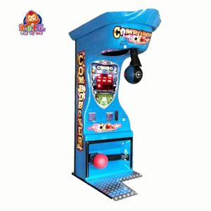 FULL OF FUN Game Street Coin Operated Measure Speed And Strength Arcade Boxing Machine Smart Music Boxing Punch Game Machine