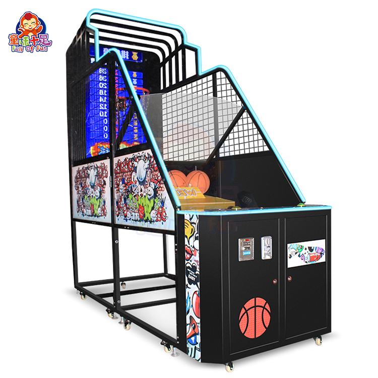 new design 55 inch LCD basketball machine luxury arcade basketball game electronic basketball