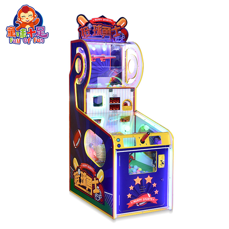 A colorful coin-operated children's skill game machine designed to enhance learning and play. The machine features vibrant graphics, interactive game interfaces, and a coin slot for easy operation. Ideal for arcades, amusement parks, and family entertainment centers, it promotes skill development and fun for kids.