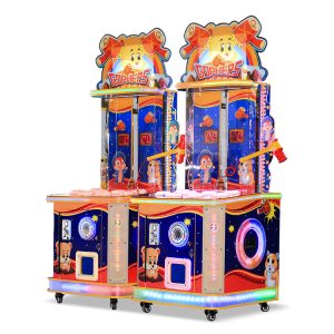 Introduce an engaging and lively game to your entertainment venue with the Children's Whack-a-Mole Game. Designed to captivate young players, this coin-operated game offers a fun and interactive whack-a-mole challenge. Ideal for arcades, family entertainment centers, and playrooms, it provides a colorful and entertaining experience that keeps kids coming back for more.