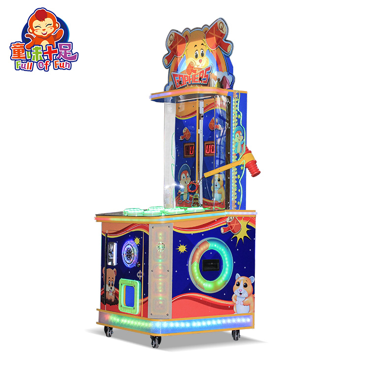 Introduce an engaging and lively game to your entertainment venue with the Children's Whack-a-Mole Game. Designed to captivate young players, this coin-operated game offers a fun and interactive whack-a-mole challenge. Ideal for arcades, family entertainment centers, and playrooms, it provides a colorful and entertaining experience that keeps kids coming back for more.