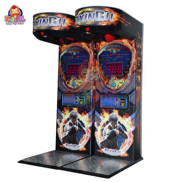 Coin Operated Hard Hitter Boxing Punching Machines Boxer Maquina De Soco Ultimate Big Punch Boxing Game Machine