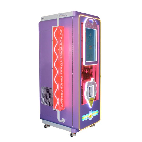 Best High Quality Fully Automatic Ice Cream Vending Machine Commercia