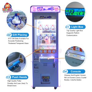 Prize Key Master Game Vending Machine Master Key Arcade With Bill Acceptor