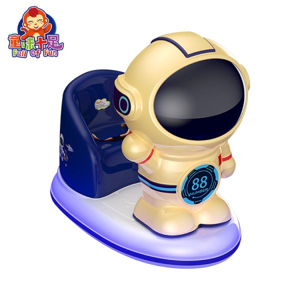 Astronaut-Themed Coin-Operated Kiddie Ride – Space Adventure for Kids!