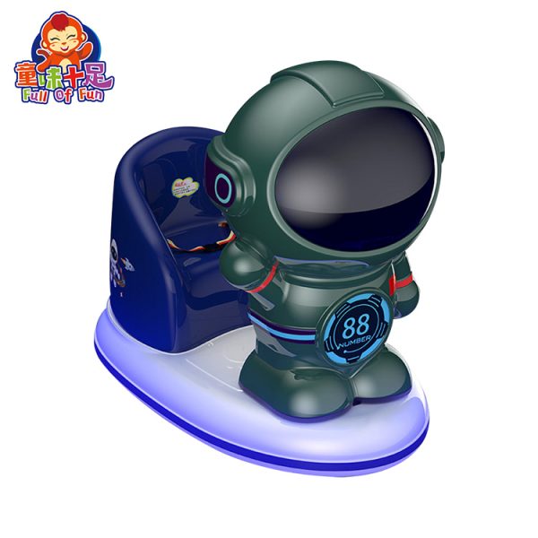 Astronaut-Themed Coin-Operated Kiddie Ride – Space Adventure for Kids!