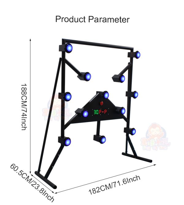 Reaction Speed Training Machine for Reflex and Coordination Improvement