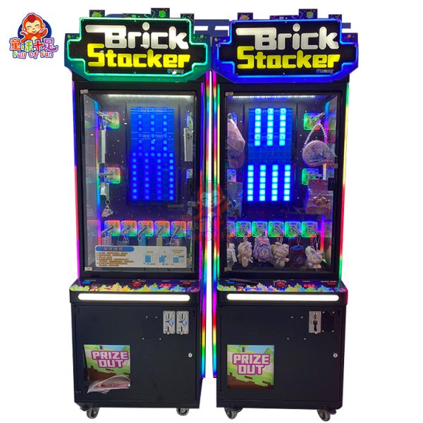 Tetris arcade game machine with vibrant display and simple controls, offering nostalgic gameplay.