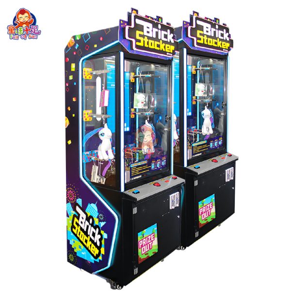 Tetris arcade game machine with vibrant display and simple controls, offering nostalgic gameplay.